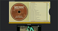 Desktop Screenshot of musiclandia.it