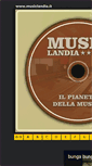 Mobile Screenshot of musiclandia.it